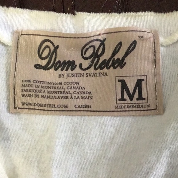 Dom rebel white lifeguard t shirt medium - Picture 9 of 9